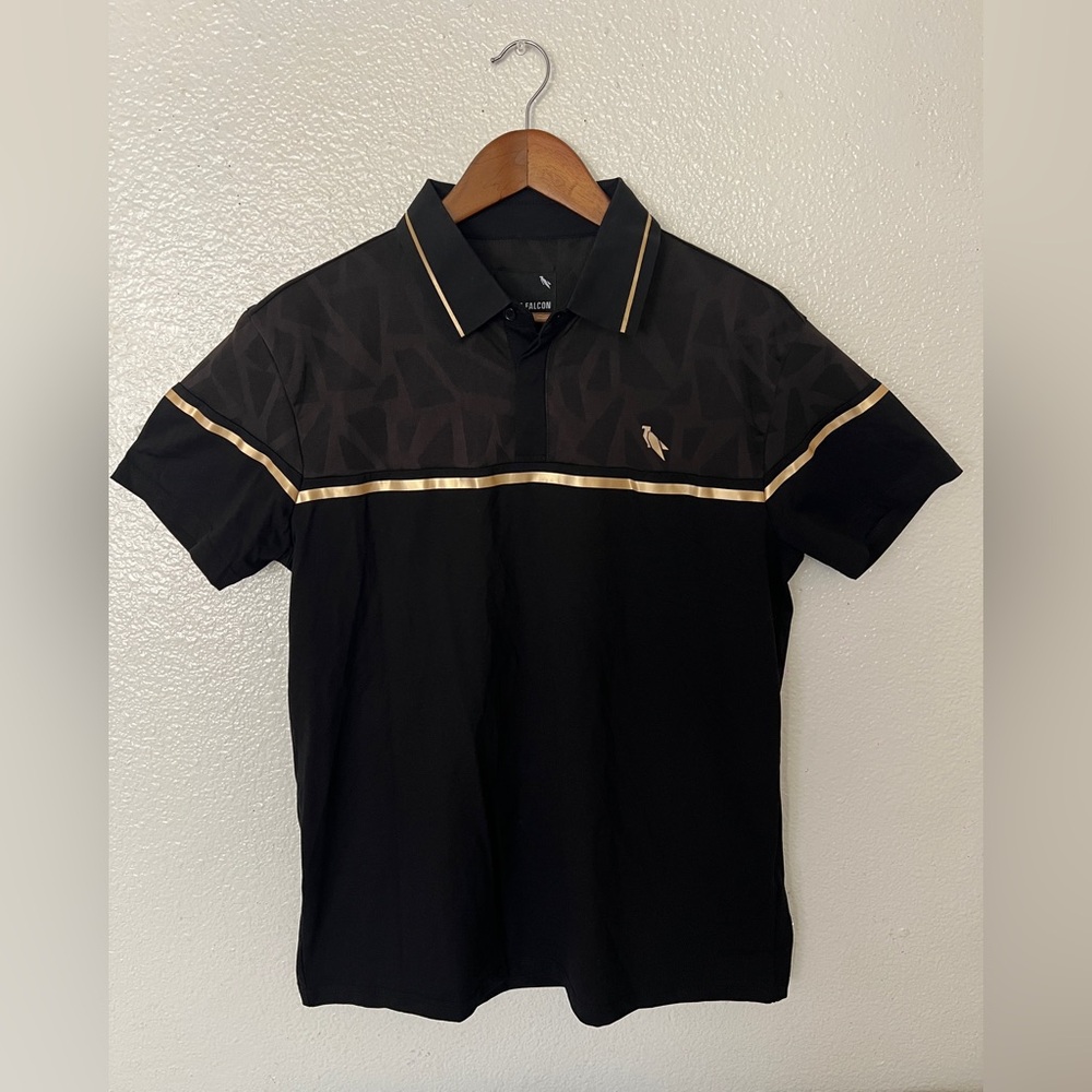 Black and Gold Men's Shirt